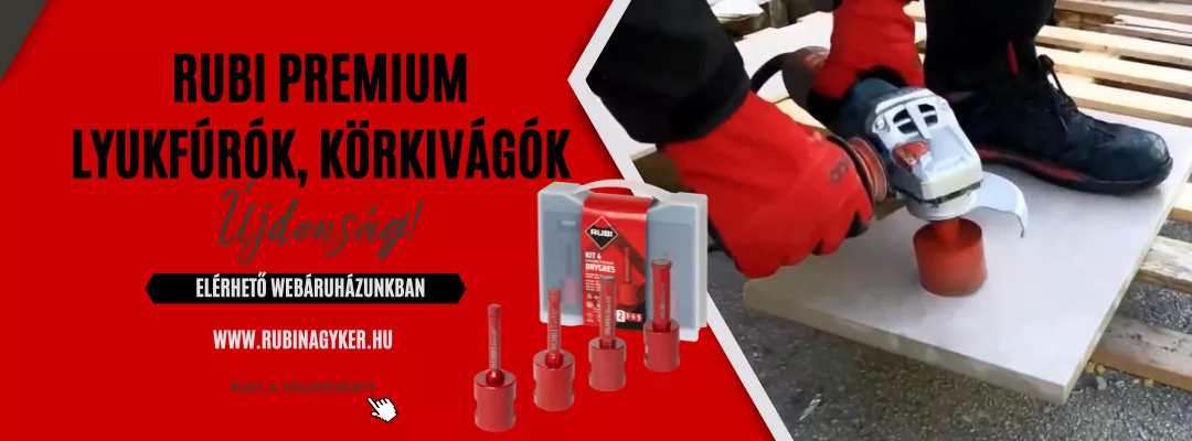 Premium lyukfúró, körkivágó