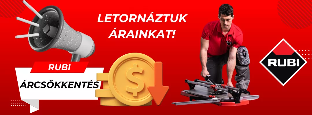 Rubi árcsökkenés